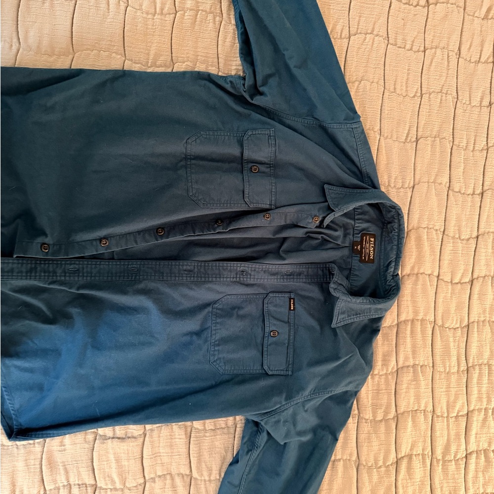 Filson Blue/Teal Flannel